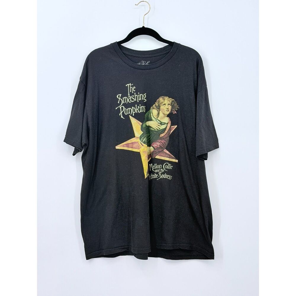 Smashing Pumpkins Mellon Collie Infinite Sadness Black T Shirt 2XL Unisex Y2K